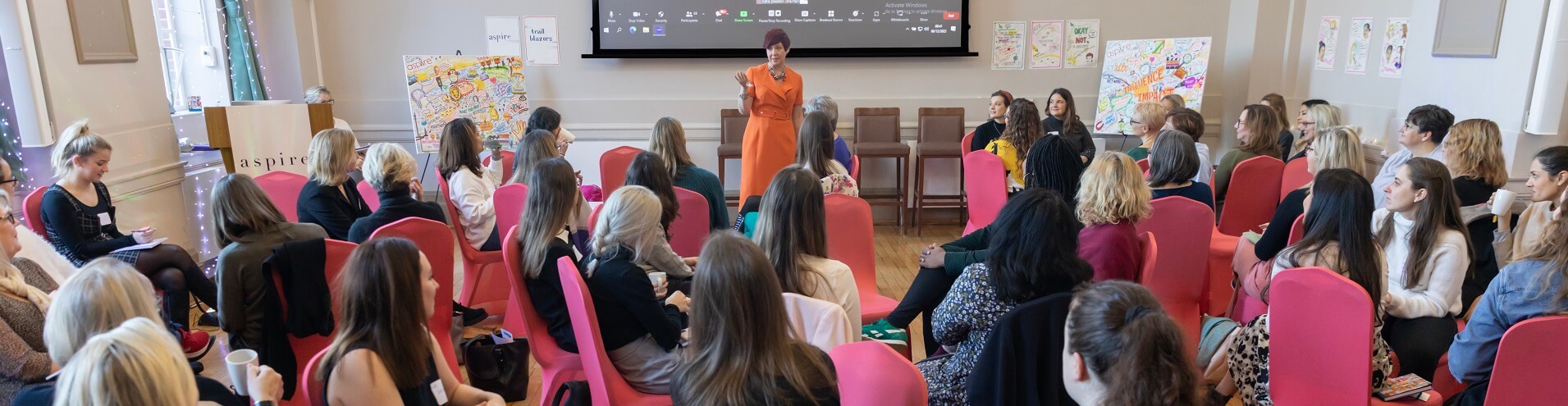 Virtual Conferences for Women by Dr Sam Collins